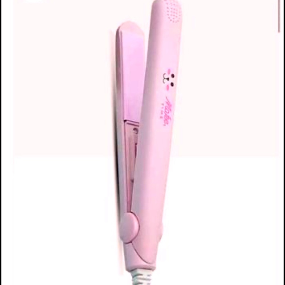 Mini hair straightener